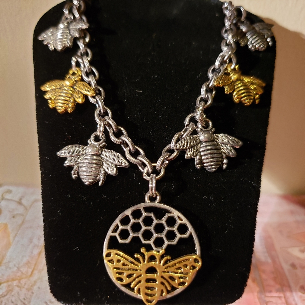 Bee bracelet.